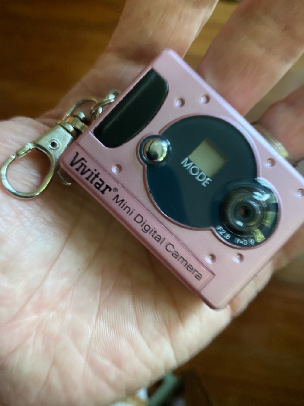 Vivitar Mini Pink Digital Camera (works)